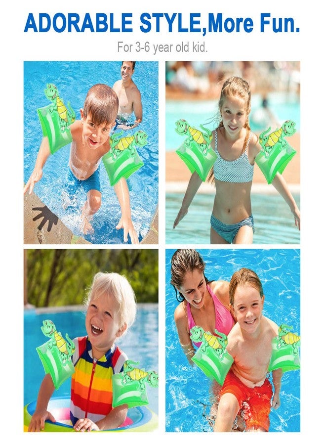 ZOEKIM Inflatable Arm Floats for Kids Toddlers, Swimming Floater Sleeves Arm Bands Floaties Water Wings Floatation Sleeves, Pool Water Sports Learning Swim Training Aids - Image 5